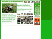 Tablet Screenshot of minischweinchen.com